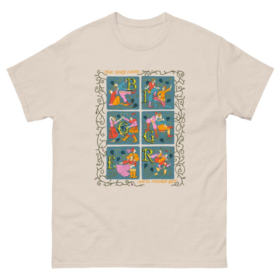 Drawfee Medieval Improvisation Unisex classic tee