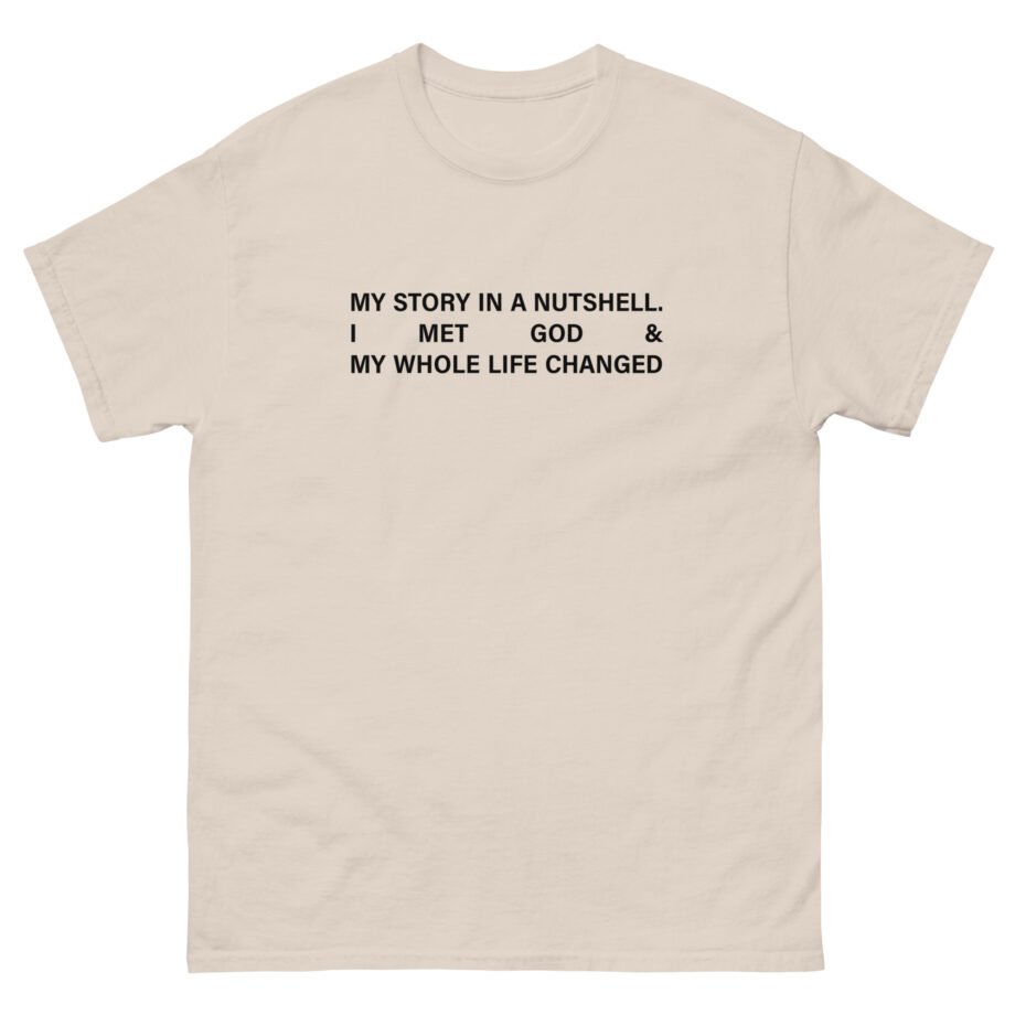 Lecrae I Met God Tan Unisex classic tee