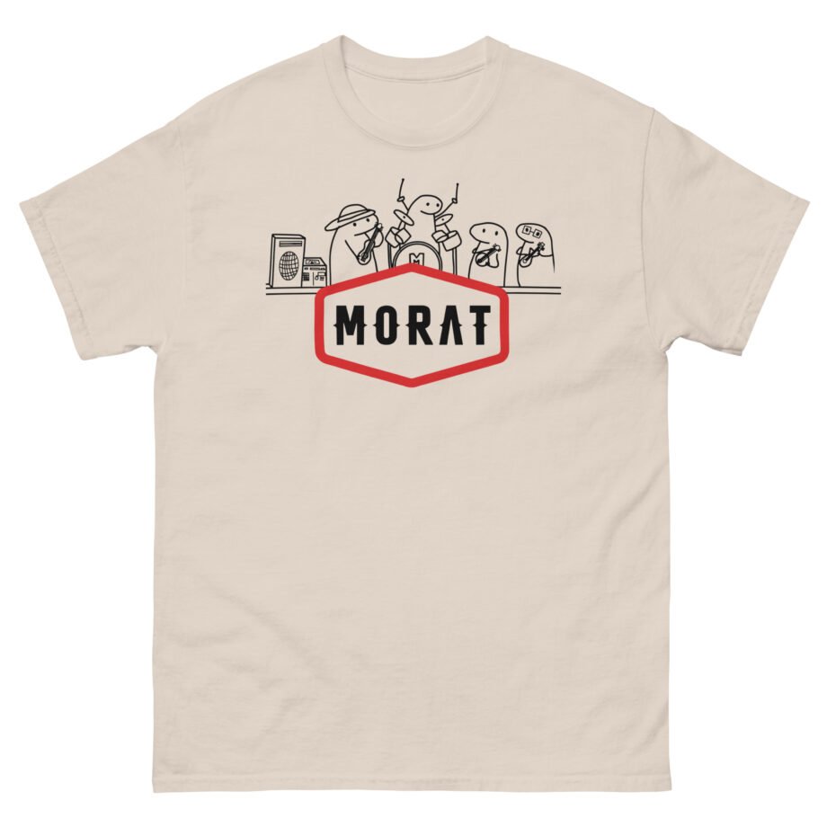 Morat Name Drawing Flork Playera Unisex classic tee