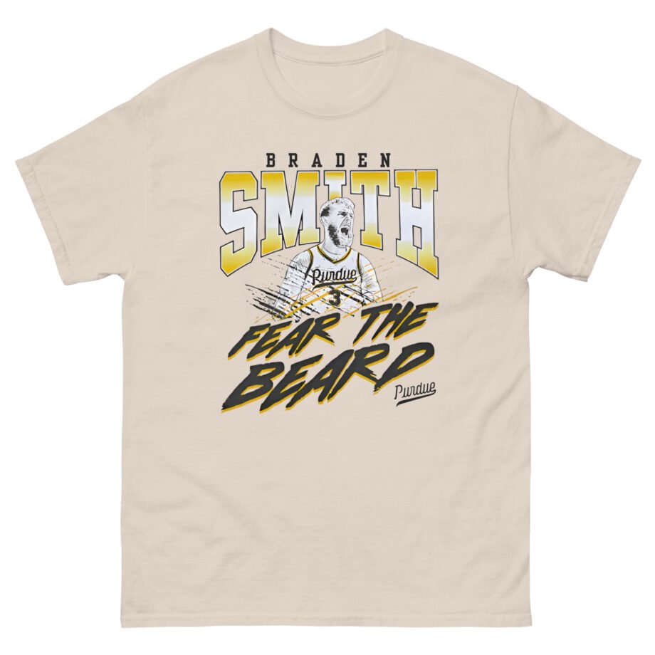 Purdue Braden Smith Fear the Beard Unisex classic tee