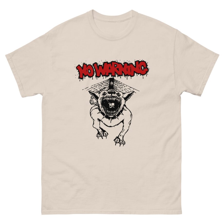 No Warning pitbull Unisex classic tee