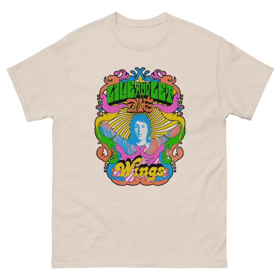 Wings Live And Let Die Unisex classic tee