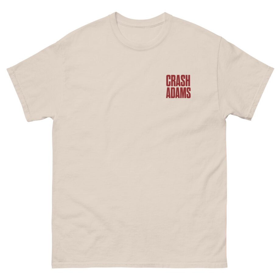 Crash Adams Stacked Logo Unisex classic tee