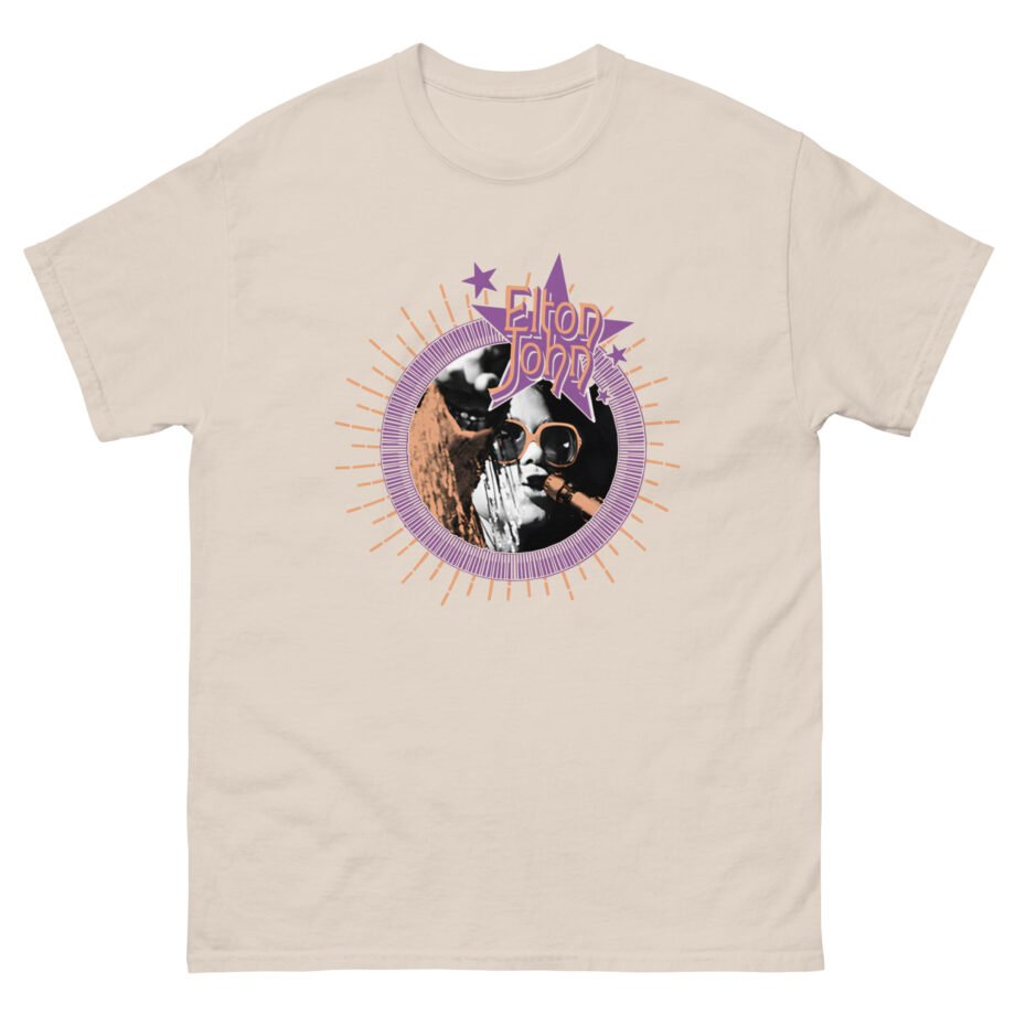 Elton John Farewell GYBR Sunburst Piano Frame Photo Unisex classic tee