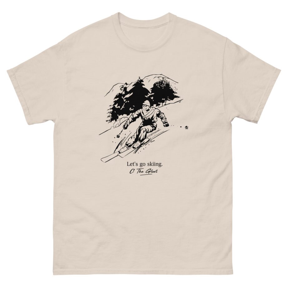 Goblin Let's Go Skiing Unisex classic tee