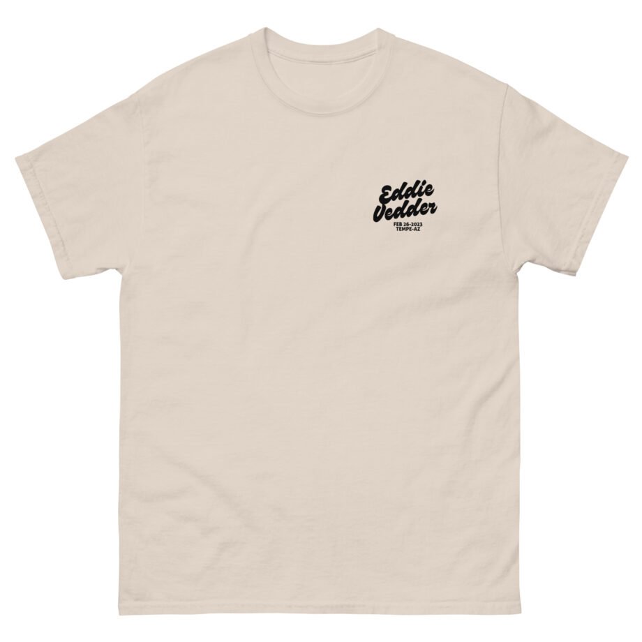 Eddie Vedder AZ Map Unisex classic tee