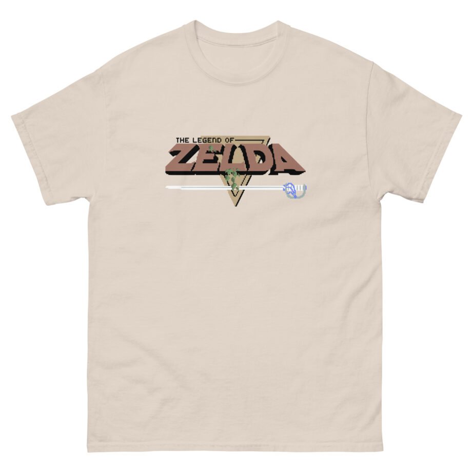 The Legend of Zelda Original Pixel Logo Unisex classic tee