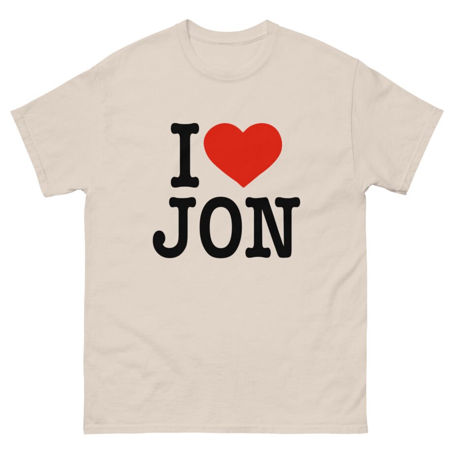 Jon Marianek I Love Jon Unisex classic tee
