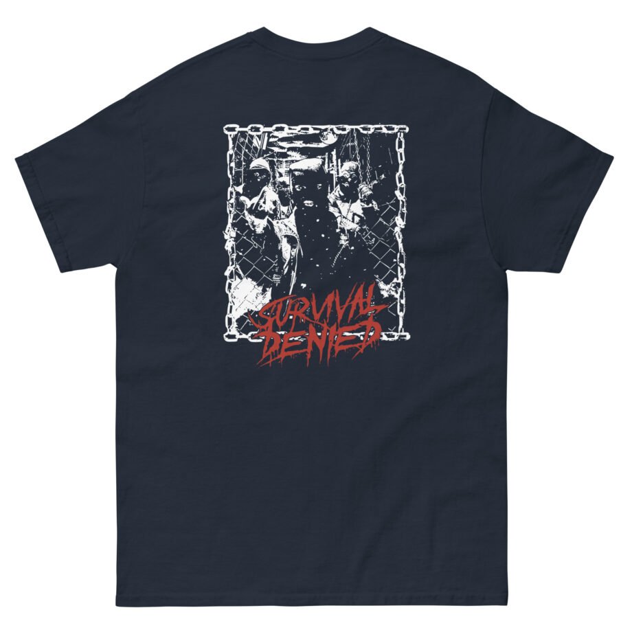 et the Shot Survival Denied Black & White Unisex classic tee