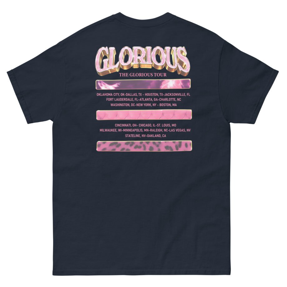 Glorilla Glorious Tour From Memphis Unisex classic tee