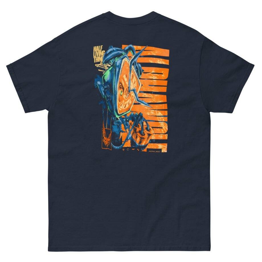 Alpha Wolf Clock Unisex classic tee