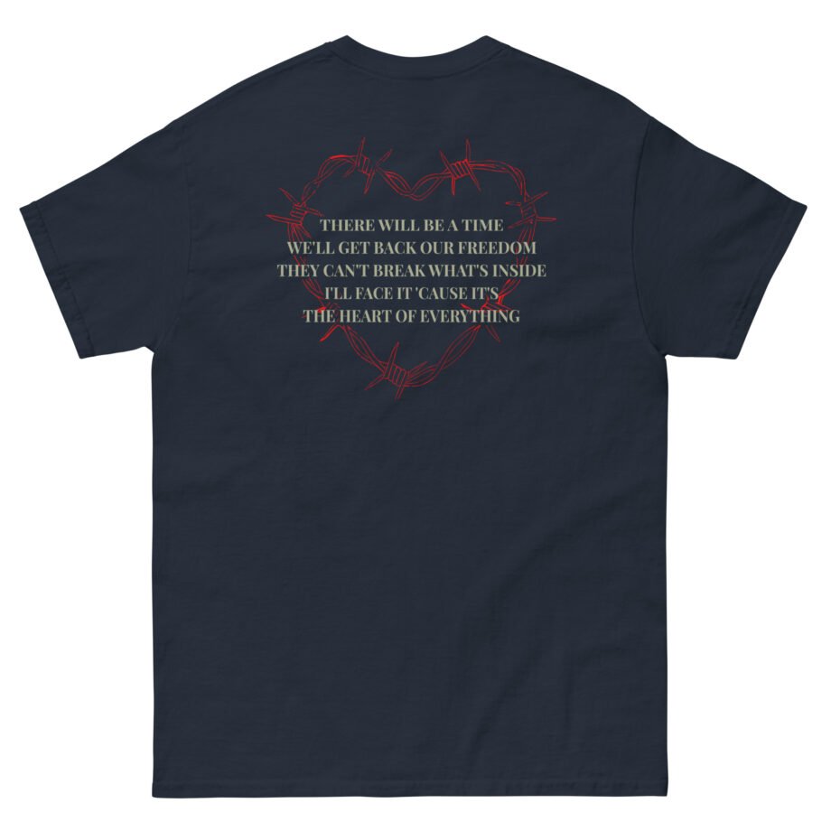 Within Temptation Heart Cross Unisex classic tee