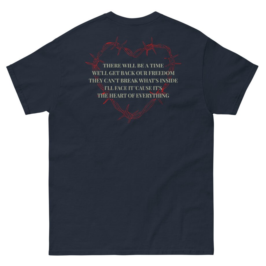 Within Temptation Heart Cross Unisex classic tee