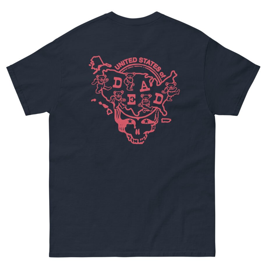 Grateful Dead Michigan United States of Dead Unisex classic tee