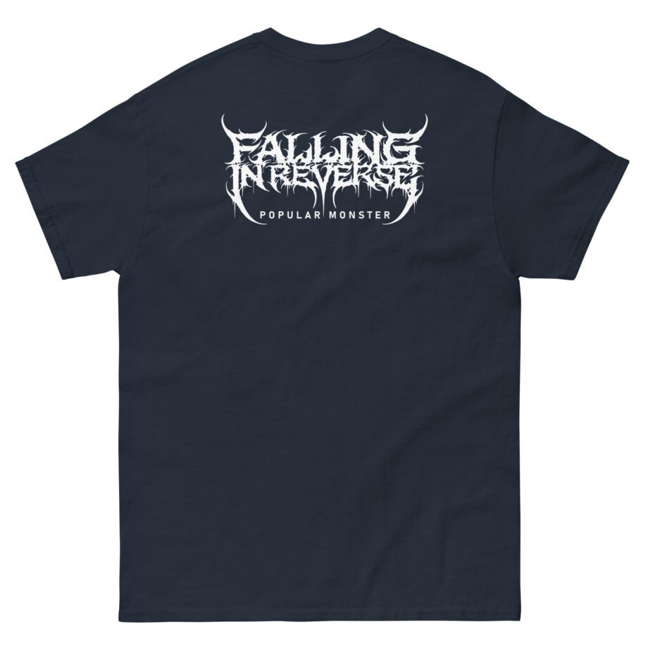 Falling in Reverse Popular Monster Cover and Back Logo Unisex classic tee