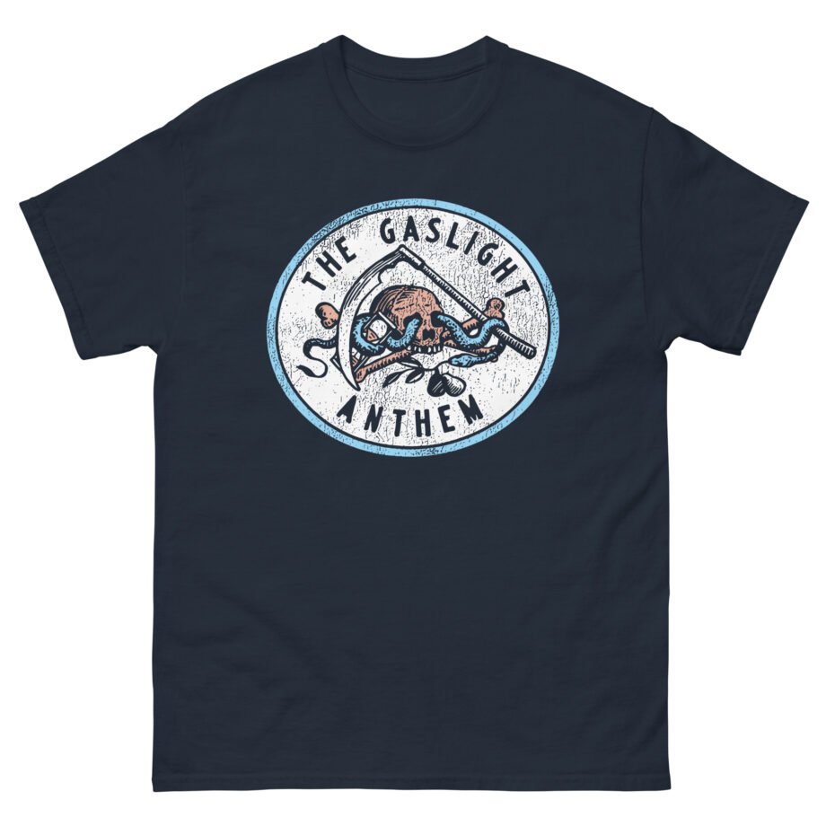 Gaslight Anthem Skull Snake Unisex classic tee