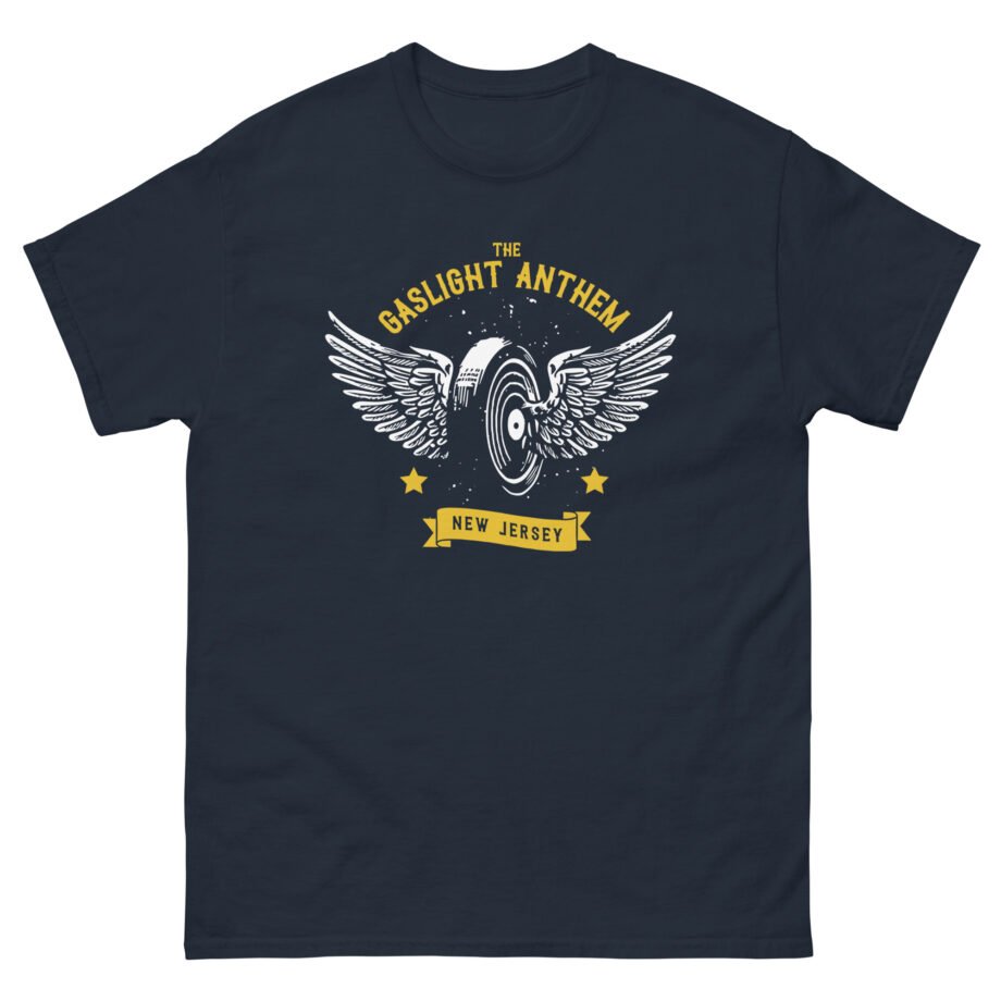 Gaslight Anthem Flying Wheel Unisex classic tee