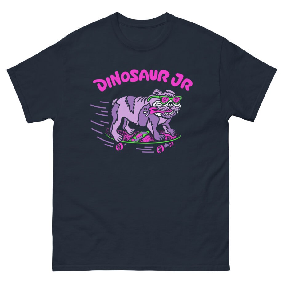 Dinosaur Jr Skateboard Bulldog Unisex classic tee