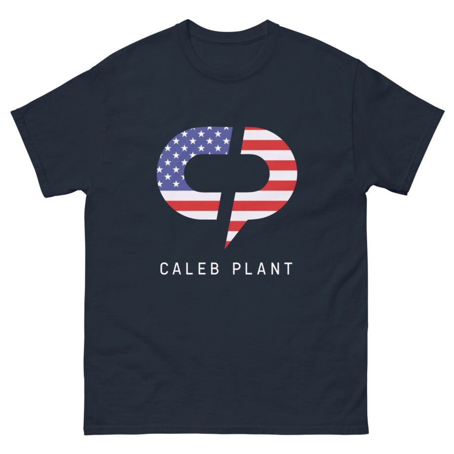 Caleb Plant Red, White and Blue Unisex classic tee