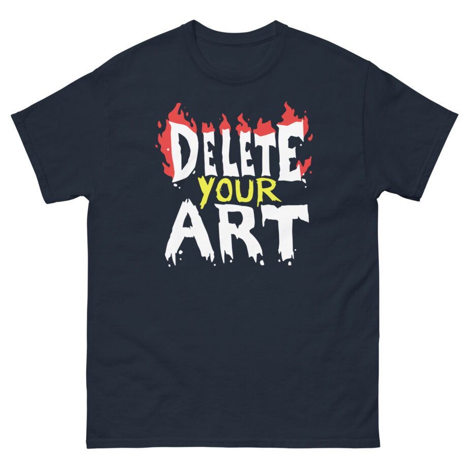 Drawfee Delete Your Art Unisex classic tee