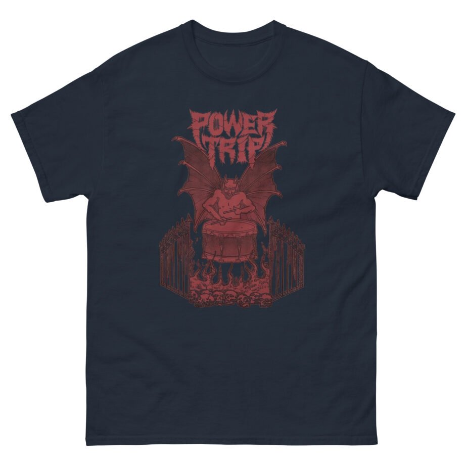 Power Trip Demon Drum Unisex classic tee