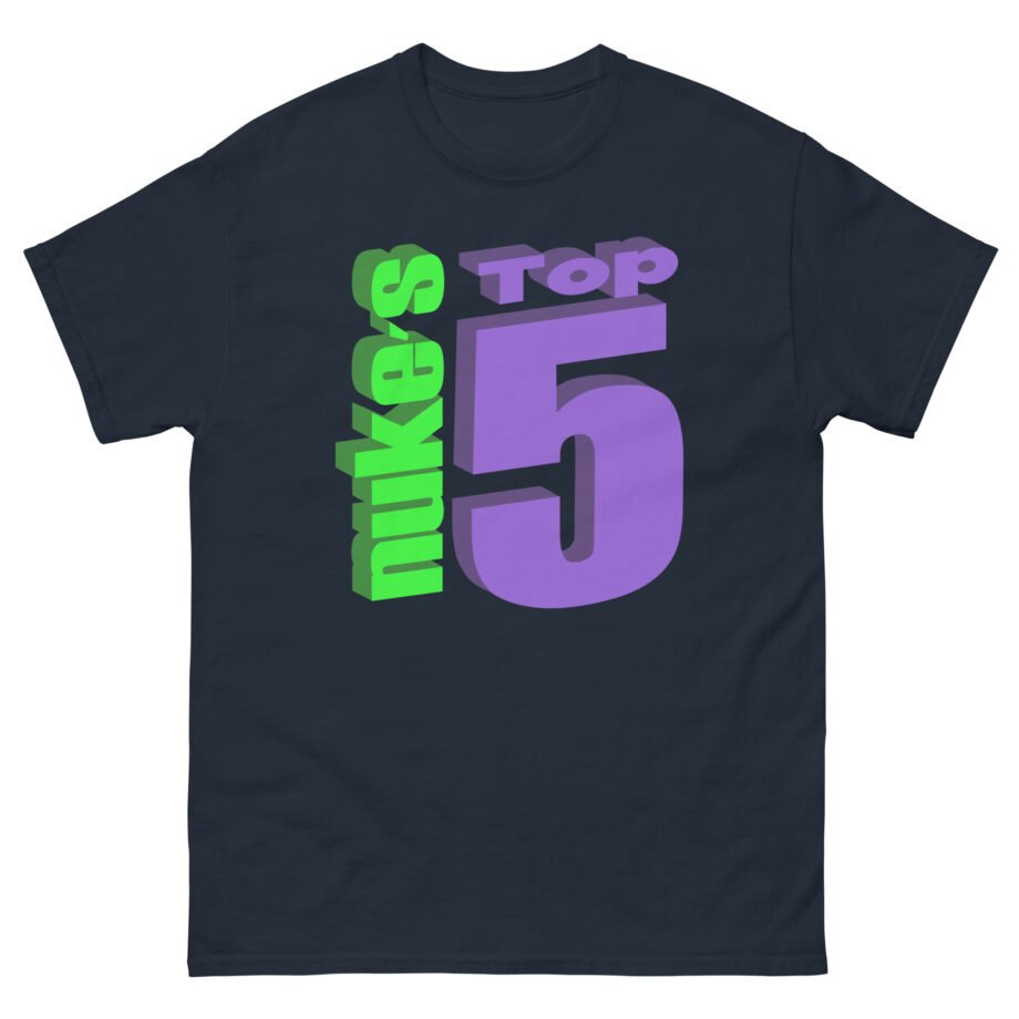 Nukestop5 Checklist Unisex classic tee