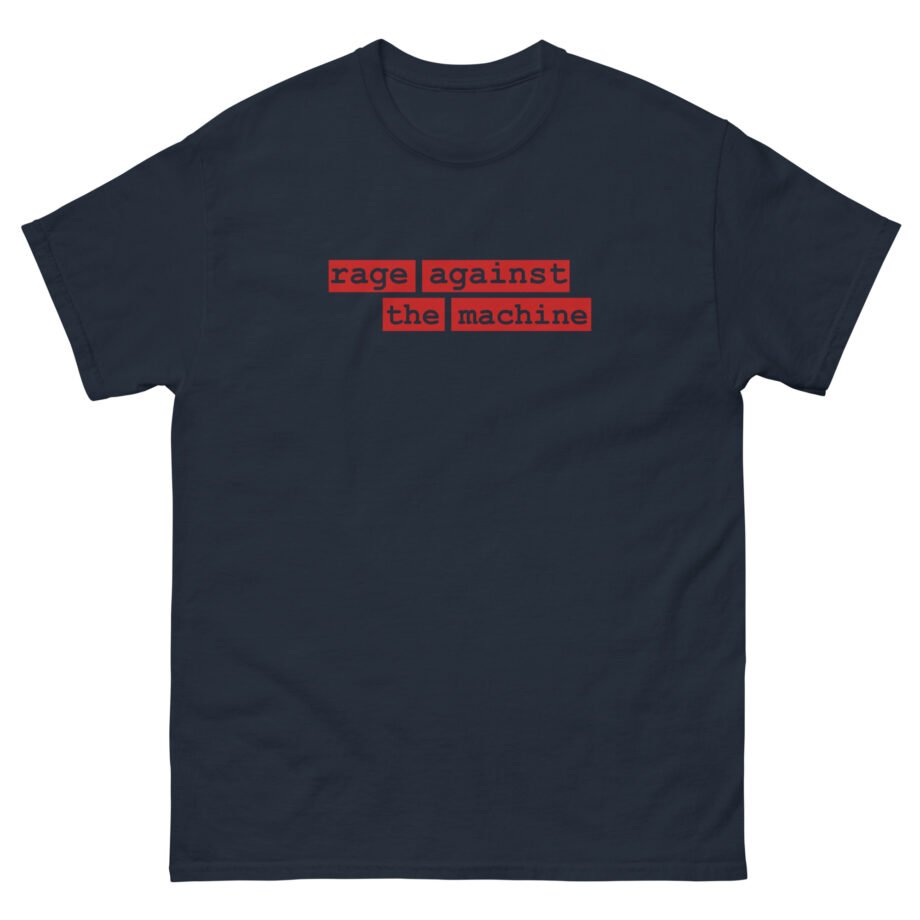 Rage Against the Machine Rage Stencil Type Unisex classic tee