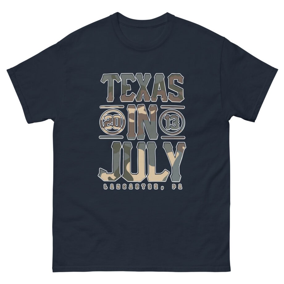 Texas in July 2013 Unisex classic tee
