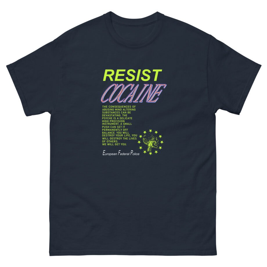 Cruelty Squad Resist Cocaine Unisex classic tee