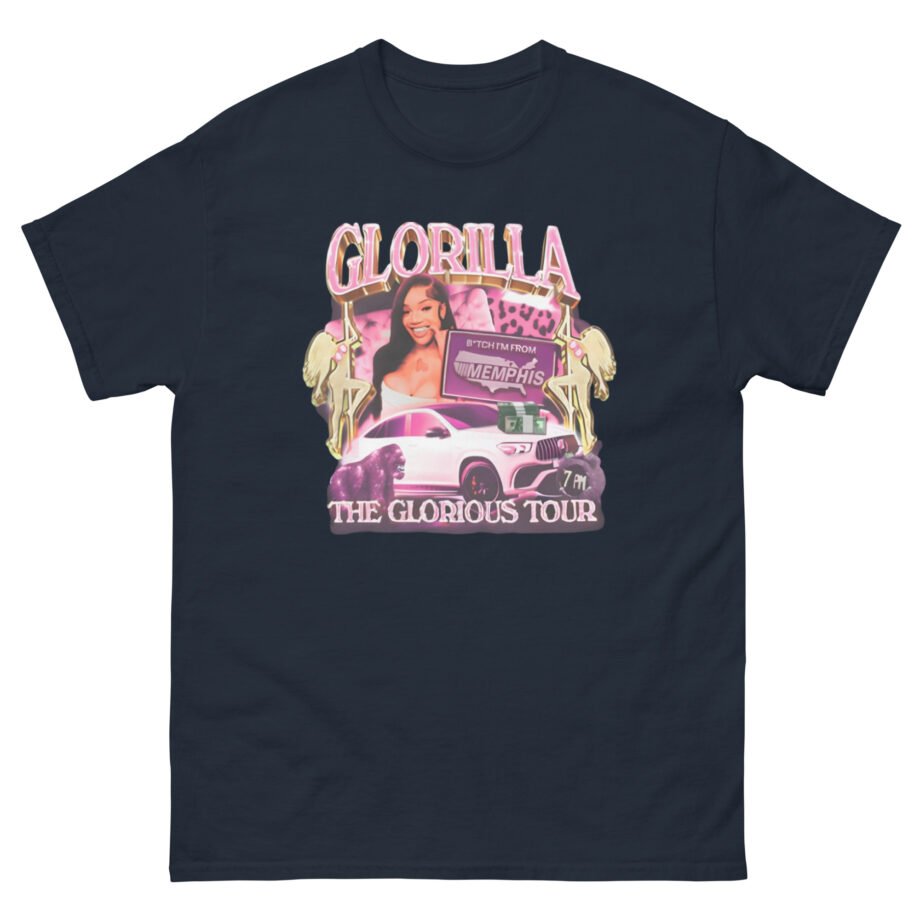 Glorilla Glorious Tour From Memphis Unisex classic tee