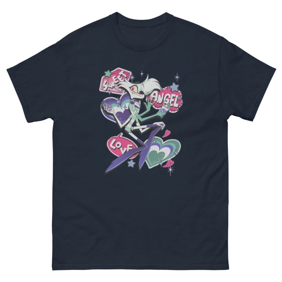 Hazbin Hotel Sweet Angel Love Angel Dust Unisex classic tee