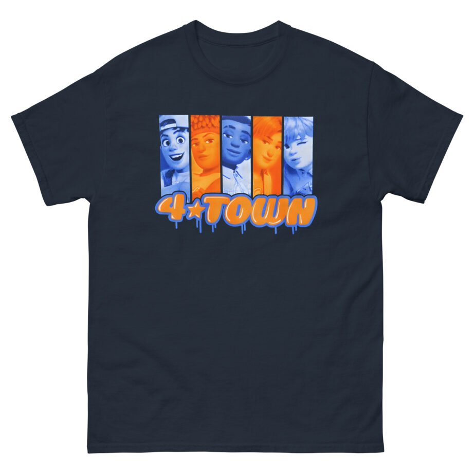 4town Spray Blocks Unisex classic tee