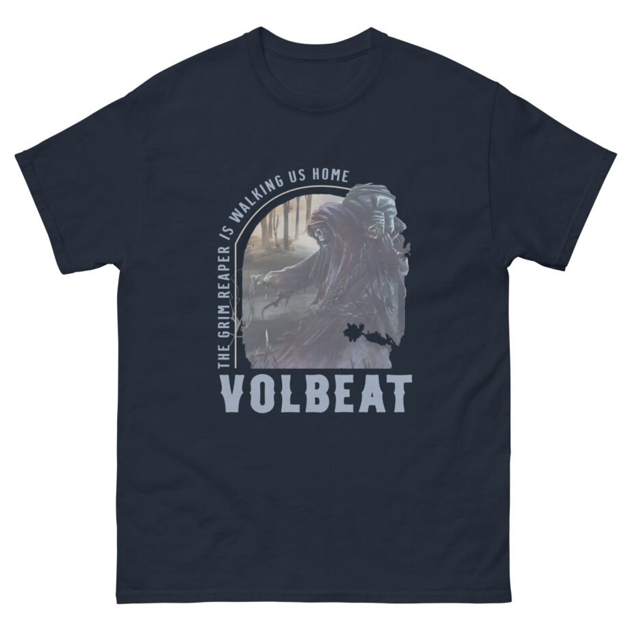 Volbeat Grimm Reaper Walking Unisex classic tee