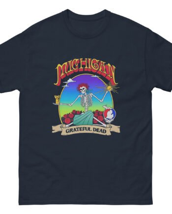 Grateful Dead Michigan United States of Dead Unisex classic tee