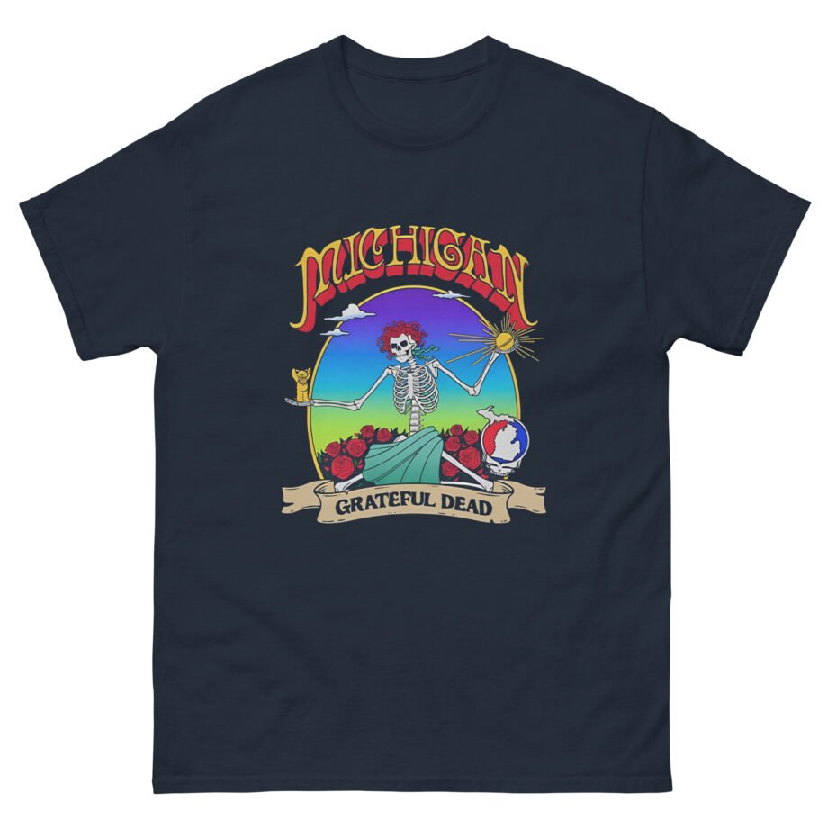 Grateful Dead Michigan United States of Dead Unisex classic tee