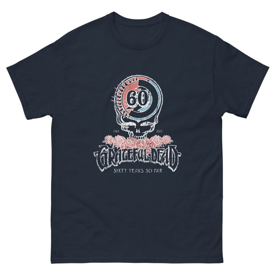 Grateful Dead 60th Anniversary Logo Unisex classic tee