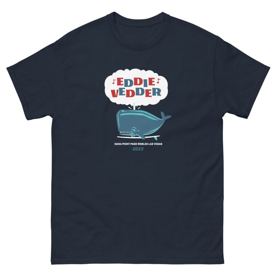 Eddie Vedder Whale Unisex classic tee
