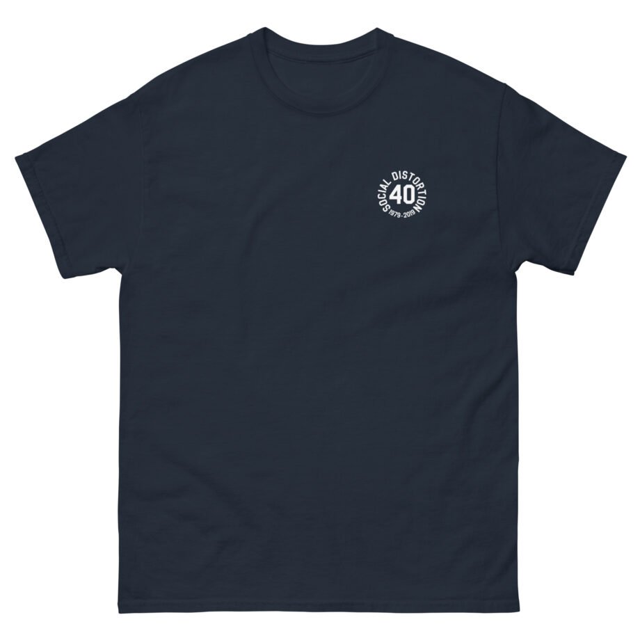 Social Distortion Eagle 40 Year Unisex classic tee