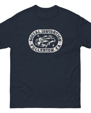 Social Distortion Fullerton Car Indigo Unisex classic tee