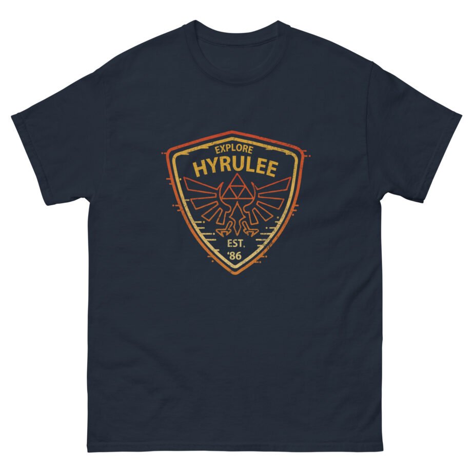 The Legend of Zelda Explore Camp Hyrule Unisex classic tee