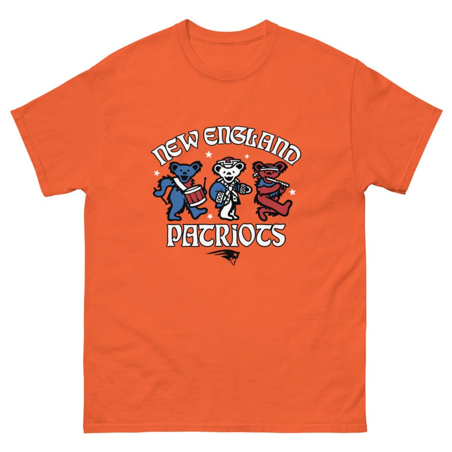 Grateful Dead Homage New England Patriots Unisex classic tee