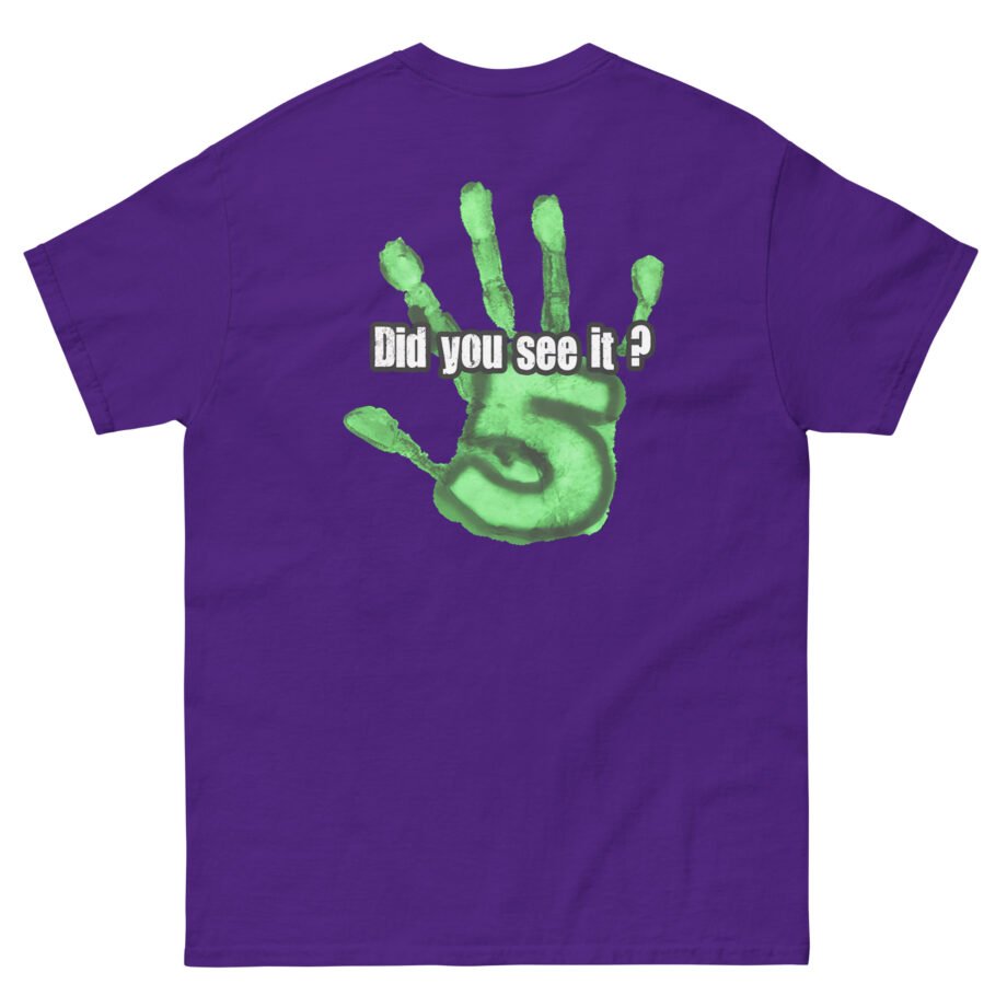Nuke's Top 5 Did You See It Hand Unisex classic tee