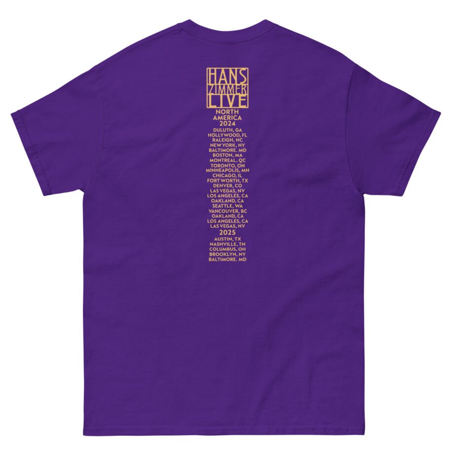 Hans Zimmer Admat Tour Unisex classic tee