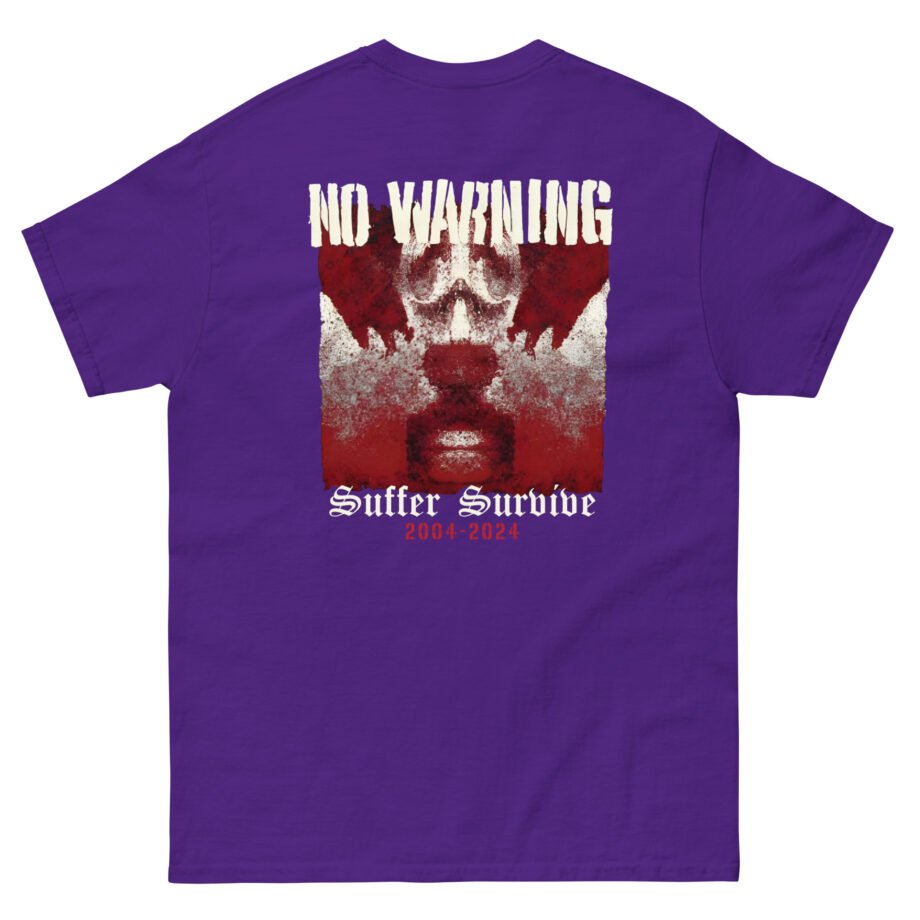 No Warning Suffer Survive Unisex classic tee