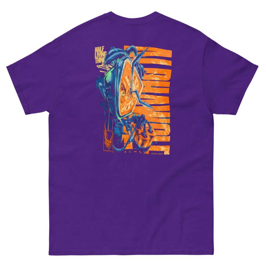 Alpha Wolf Clock Unisex classic tee