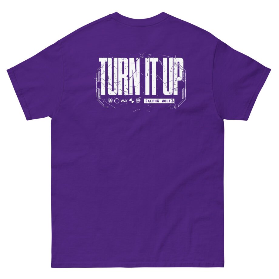 Alpha Wolf Turn It Up Unisex classic tee