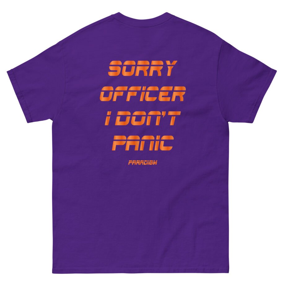 Braap Vlogs No Panic Zone Unisex classic tee