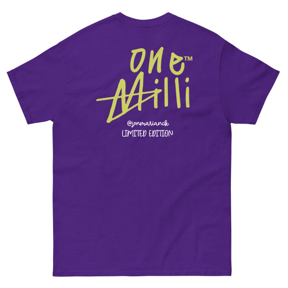 Jon Mariánek One Million Unisex classic tee