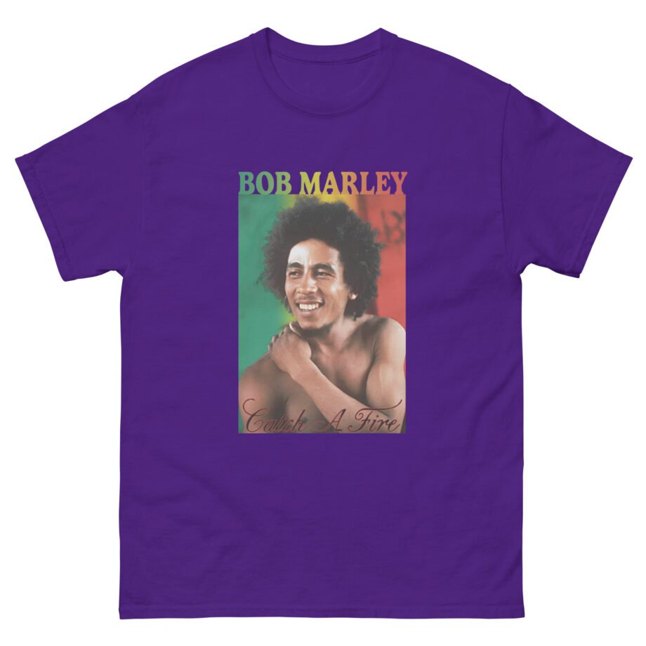 Bob Marley Catch a Fire Unisex classic tee