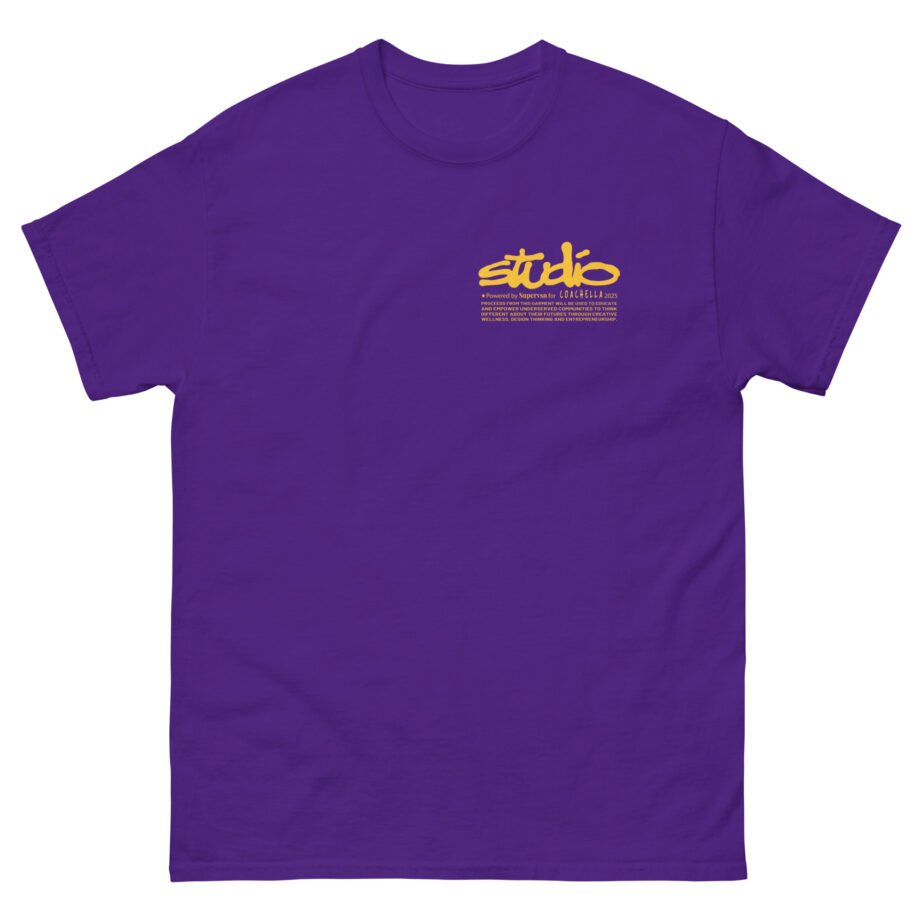 Coachella STUDIO Powered By SUPERVSN x Coachella Unisex classic tee